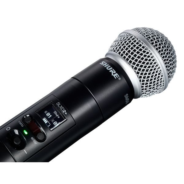 Ручний передавач SHURE SLXD2+/SM58
