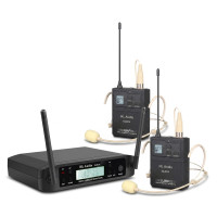 Радіосистема з двома наголовними мікрофонами HL AUDIO GLXD4 Headset