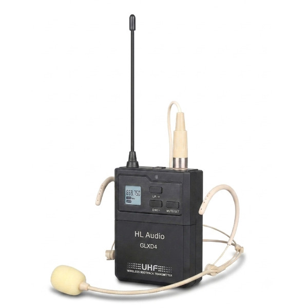 Радіосистема з двома наголовними мікрофонами HL AUDIO GLXD4 Headset