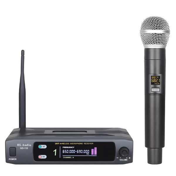 Радіосистема з ручним мікрофоном HL AUDIO GD-110