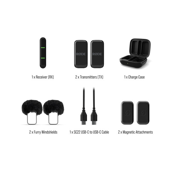 Радіосистема для відео RODE Wireless Micro USB-C Black