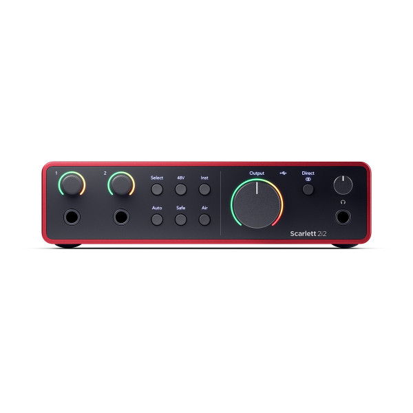Аудіоінтерфейс FOCUSRITE Scarlett 2i2 4th Gen