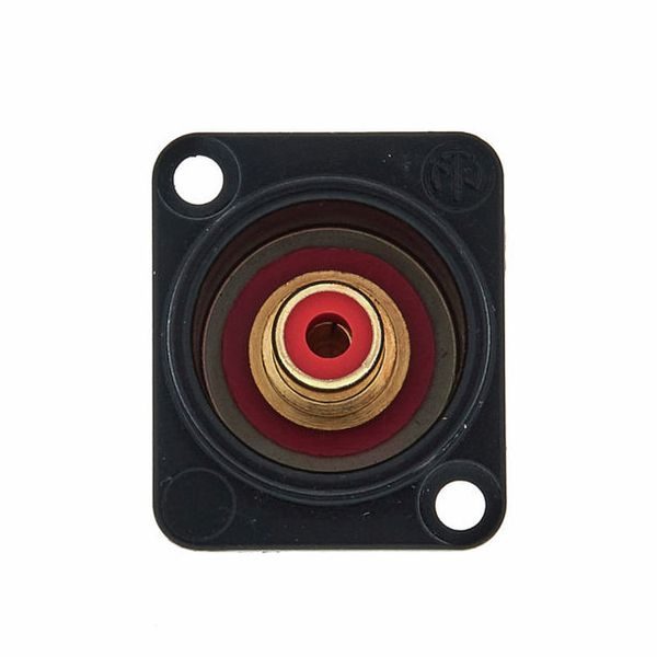 Тюльпан мама панельний NEUTRIK NF2D-B-2 Red