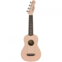 Укулеле сопрано FENDER UKULELE VENICE SOPRANO SHELL PINK
