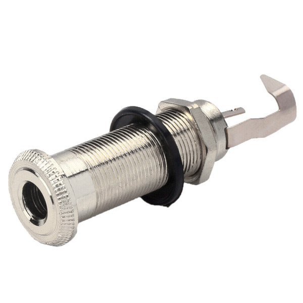 Джек стерео мама гітарний PAXPHIL LJ20 CR CYLINDER FLUSH MOUNT JACK (Chrome)