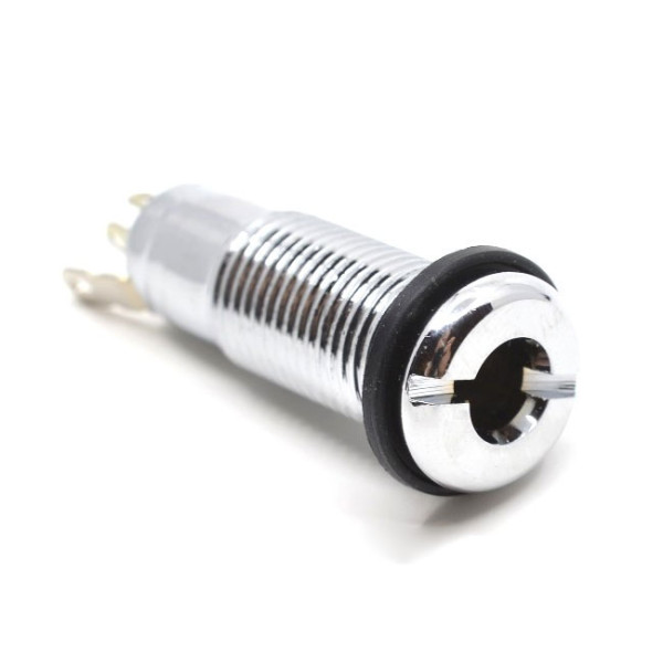 Джек стерео мама гітарний PAXPHIL LJ45 CYLINDER JACK (CHROME)