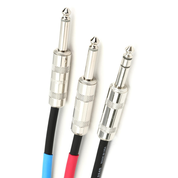 Інсертний кабель RAPCO HORIZON YS-P-10 Y-Cable TRS 1/4"-TS 1/4" (3m)