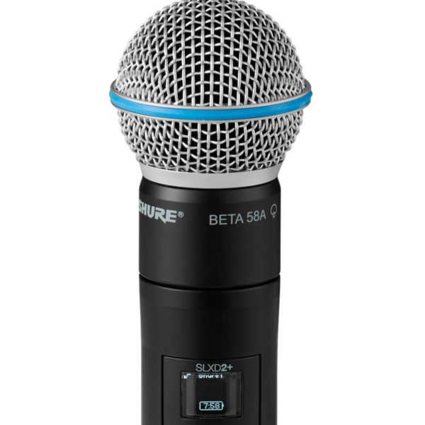 Ручний передавач SHURE SLXD2+/B58