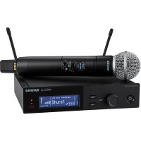 Радіосистема з ручним мікрофоном SHURE SLXD24+E/SM58