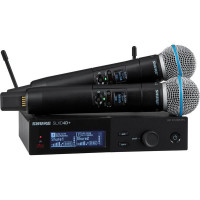 Радіосистема з двома ручними мікрофонами SHURE SLXD24D+E/B58
