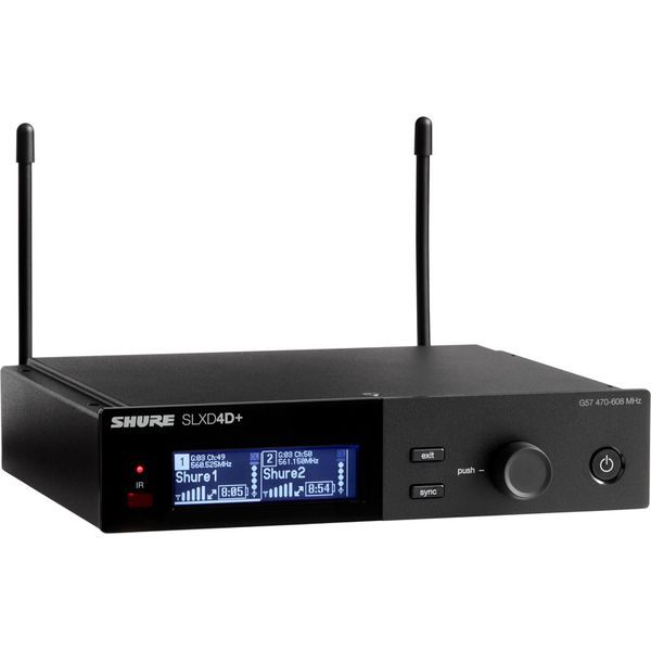 Радіосистема з двома ручними мікрофонами SHURE SLXD24D+E/SM58