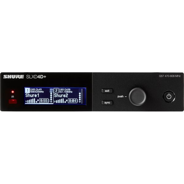 Радіосистема з двома ручними мікрофонами SHURE SLXD24D+E/SM58