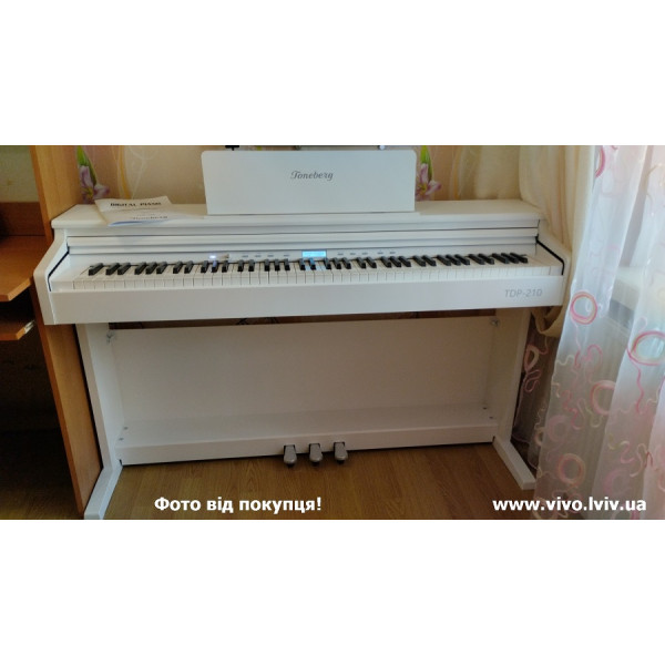 Цифрове піаніно TONEBERG TDP-210 WH