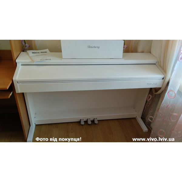 Цифрове піаніно TONEBERG TDP-210 WH