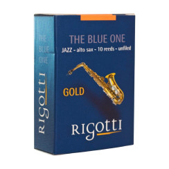 Тростина для альт саксофона RIGOTTI Gold JAZZ 3.0 Strong