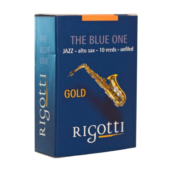 Тростина для альт саксофона RIGOTTI Gold JAZZ 2.0 Medium
