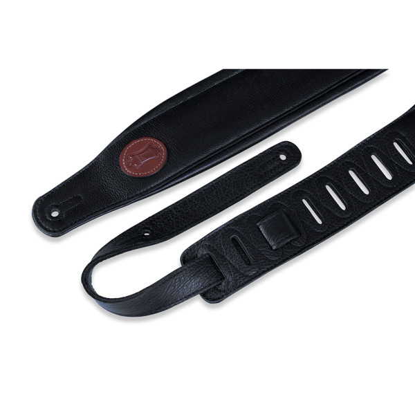 Гітарний ремінь LEVY'S MSS2-BLK Signature Legacy Series (Black)