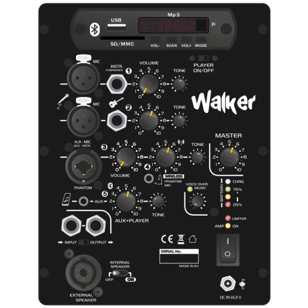 Автономна акустична система LDM Walker D216