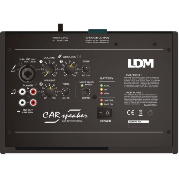 Система гучного оповіщення LDM CarSpeaker 90/D216