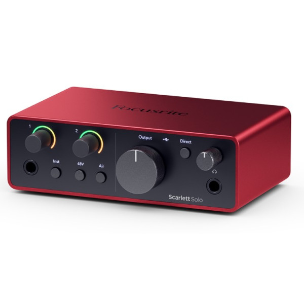 Аудіоінтерфейс FOCUSRITE Scarlett Solo 4th Gen