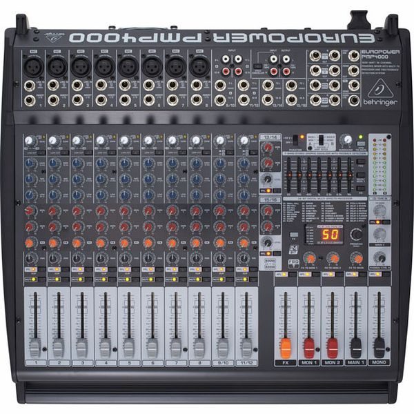 Мікшерний пульт з підсилювачем BEHRINGER PMP4000