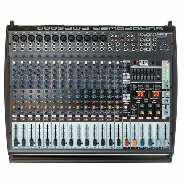 Мікшерний пульт з підсилювачем BEHRINGER PMP6000