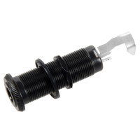Джек стерео мама гітарний PAXPHIL LJ20 BK CYLINDER FLUSH MOUNT JACK (Black)