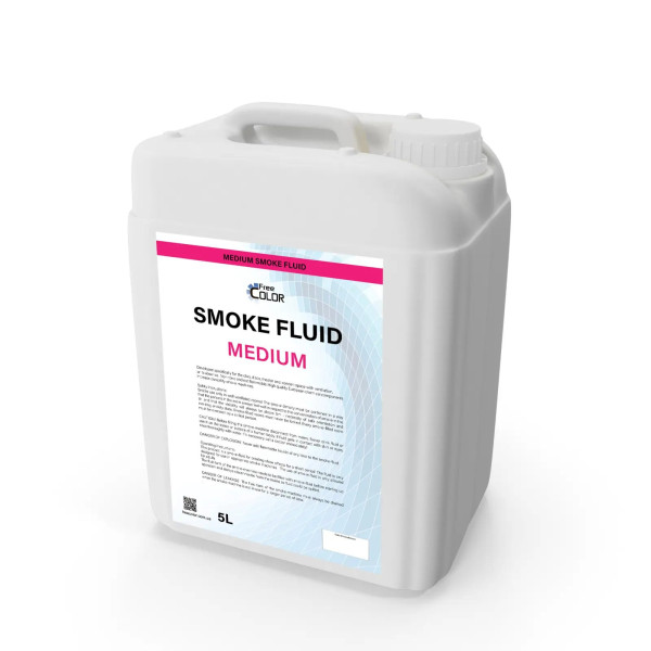 Рідина для генератора диму FREE COLOR SMOKE FLUID MEDIUM 5L