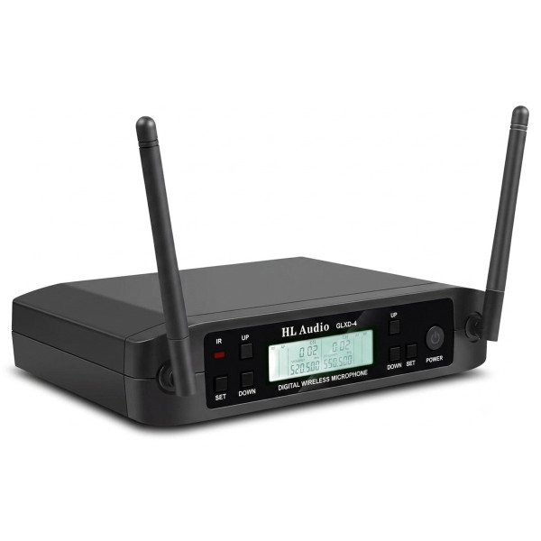 Радіосистема з двома петличними мікрофонами HL AUDIO GLXD4 Lavalier