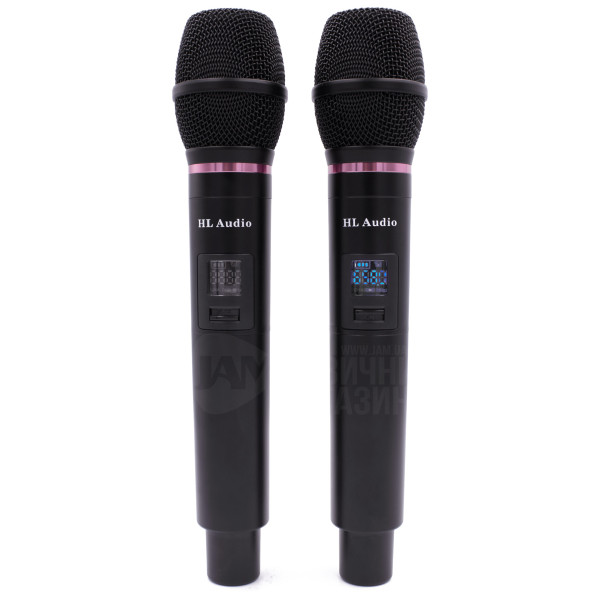Радіосистема з двома ручними мікрофонами HL AUDIO DG-2000