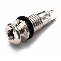 Джек стерео мама гітарний PAXPHIL J15CR ENDPIN JACK (CHROME)