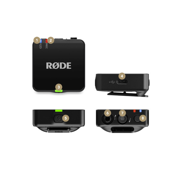 Радіосистема для відео RODE Wireless GO Gen 3