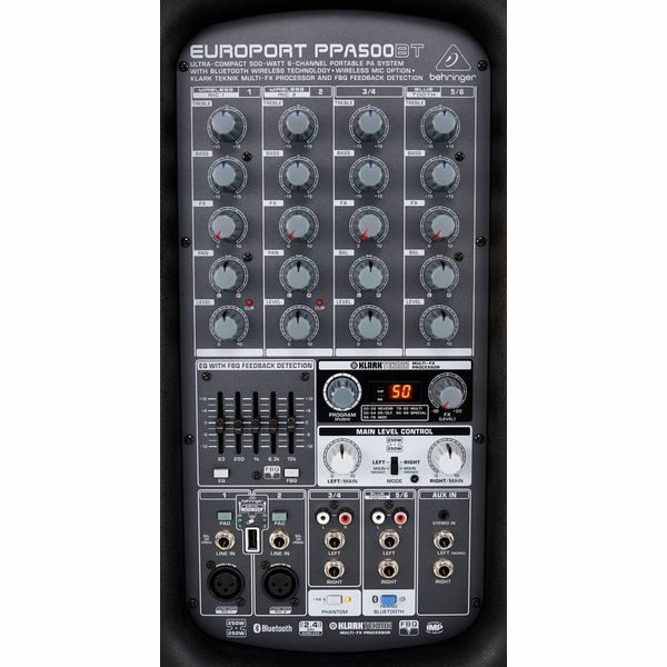 Комплект акустичних систем BEHRINGER EUROPORT PPA500BT