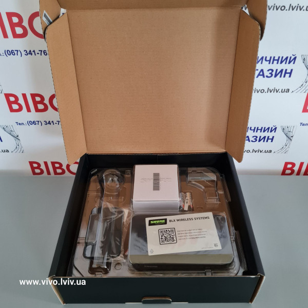 Радіосистема з наголовним мікрофоном SHURE BLX14E/P31