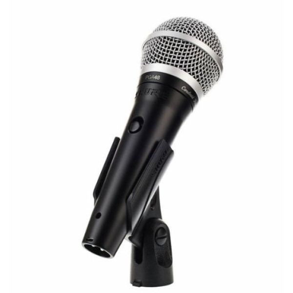 Мікрофон вокальний SHURE PGA48-XLR-E