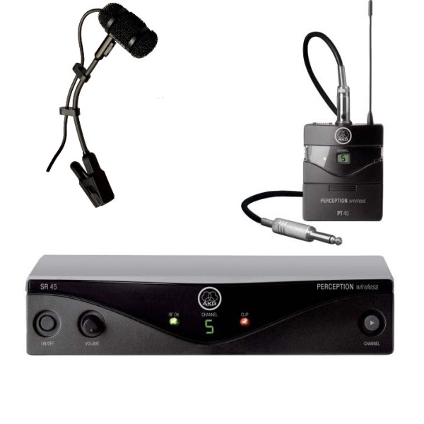 Радіосистема для духових AKG PERCEPTION WIRELESS 45 WIND SET PRA383XLR