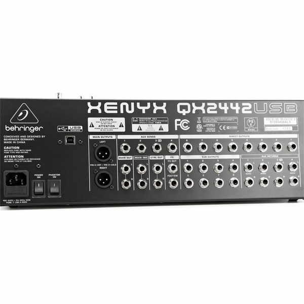 Мікшерний пульт BEHRINGER XENYX QX2442USB