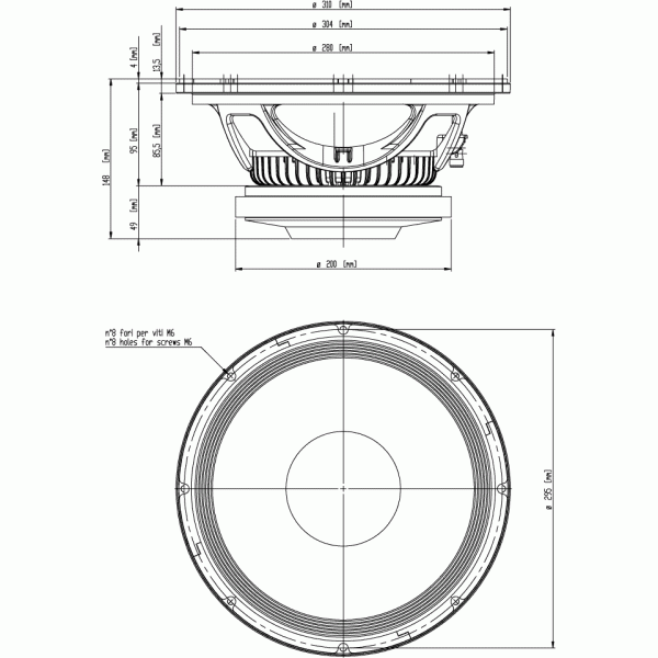 Гучномовець EIGHTEEN SOUND 12W750