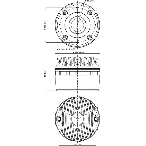 Високочастотний драйвер EIGHTEEN SOUND ND2060T