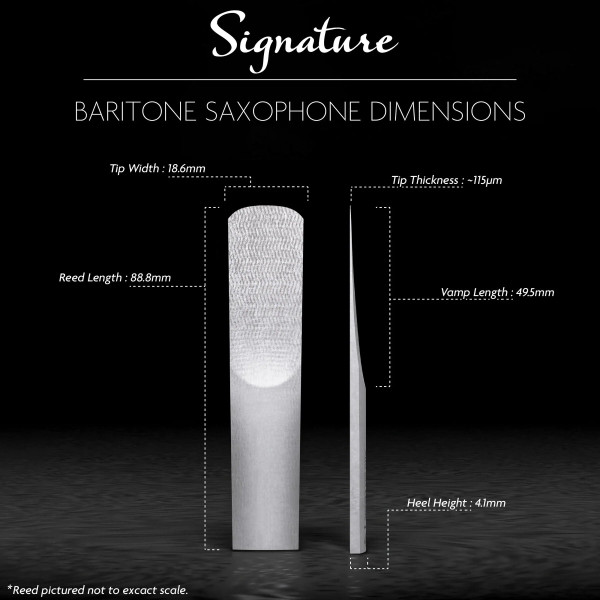 Тростина для баритон саксофона LEGERE Signature Baritone #3.00