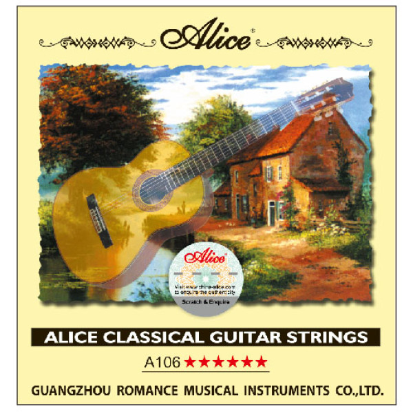 Комплект струн для класичної гітари ALICE AC106H