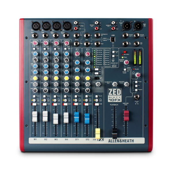 Мікшерний пульт ALLEN & HEATH ZED60-10FX