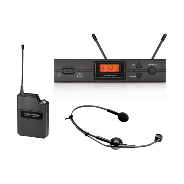 Радіосистема з наголовним мікрофоном AUDIO-TECHNICA ATW-2110b/HC1