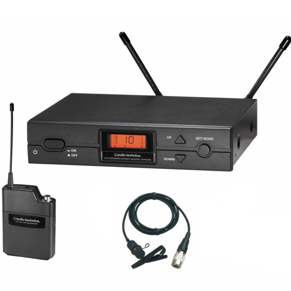 Радіосистема з петличним мікрофоном AUDIO-TECHNICA ATW-2110b/P2