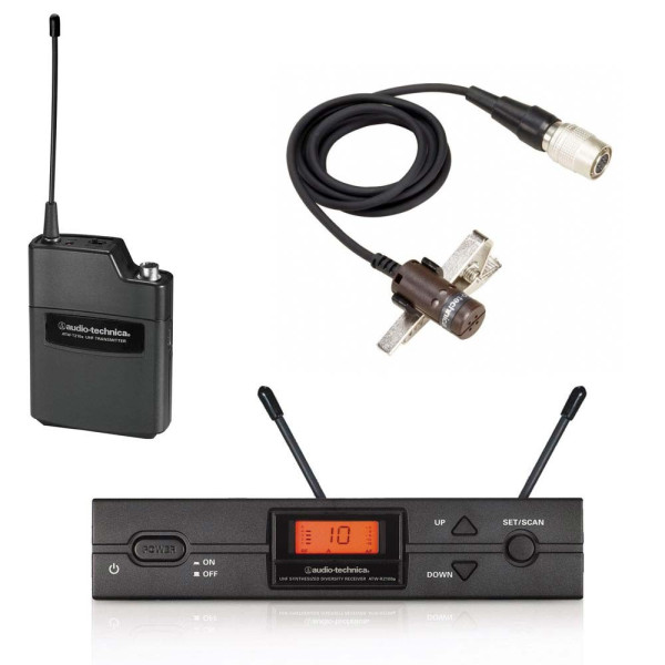 Радіосистема з петличним мікрофоном AUDIO-TECHNICA ATW-2110b/P