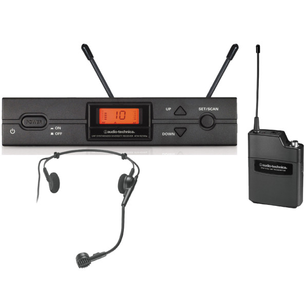 Радіосистема з наголовним мікрофоном AUDIO-TECHNICA ATW-2110b/H