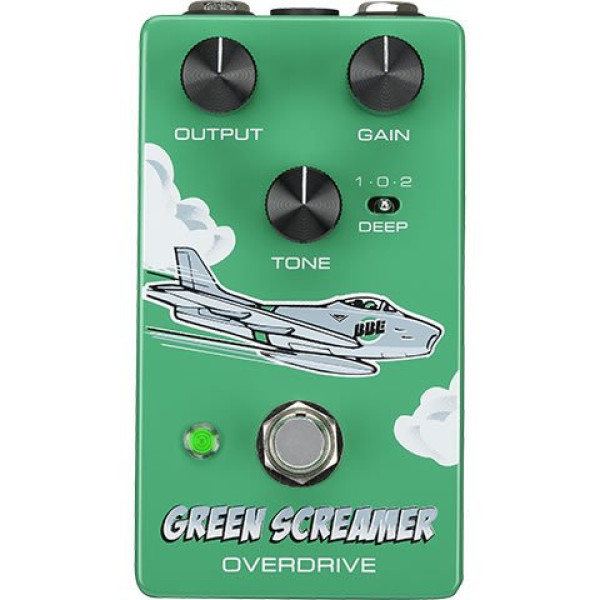 Педаль ефектів BBE Green Screamer v2 Overdrive