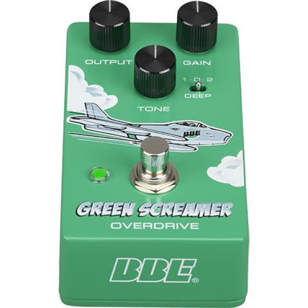 Педаль ефектів BBE Green Screamer v2 Overdrive