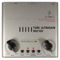 Ламповий передпідсилювач BEHRINGER Tube Ultragain MIC100