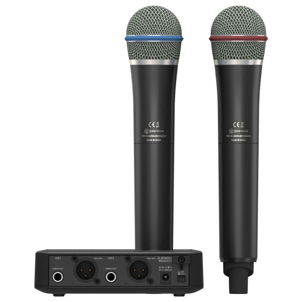Радіосистема з двома ручними мікрофонами BEHRINGER ULM302MIC